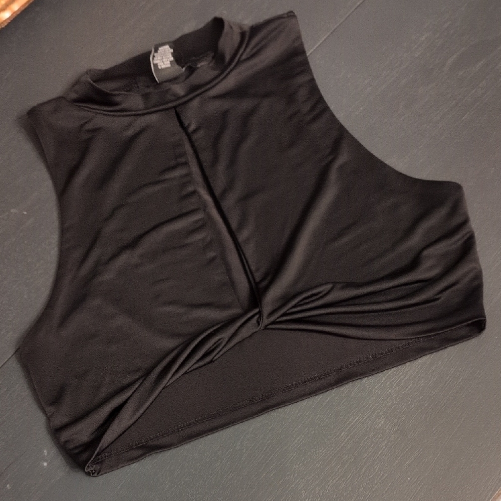 Forever 21 Black Crop Top